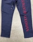 Kith Sweatpants "KITH BERGDORF" Navy Used Size M