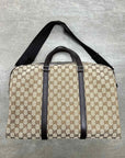 Gucci Duffle Bag "BOSTON" Used Brown Size OS