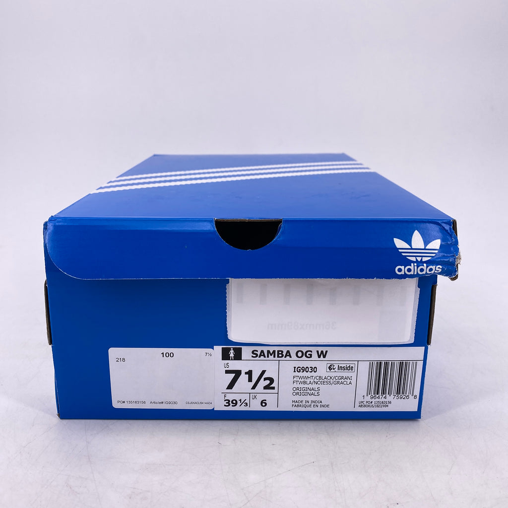 Adidas Samba (W) "Cloud White Core Black" 2023 New Size 7.5W