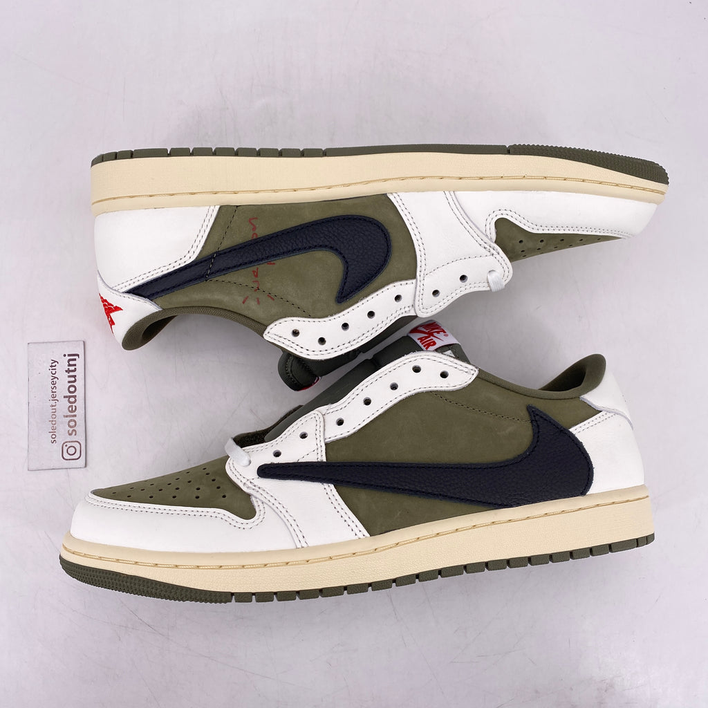 Air Jordan 1 Low OG SP "Travis Scott Medium Olive" 2024 New Size 11