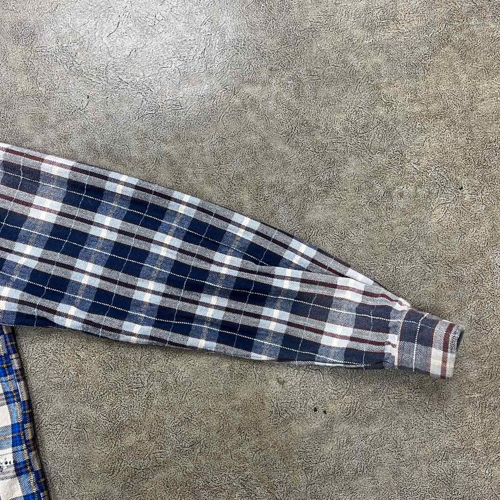 Vale Flannel "RHINESTONE" Blue Used Size S