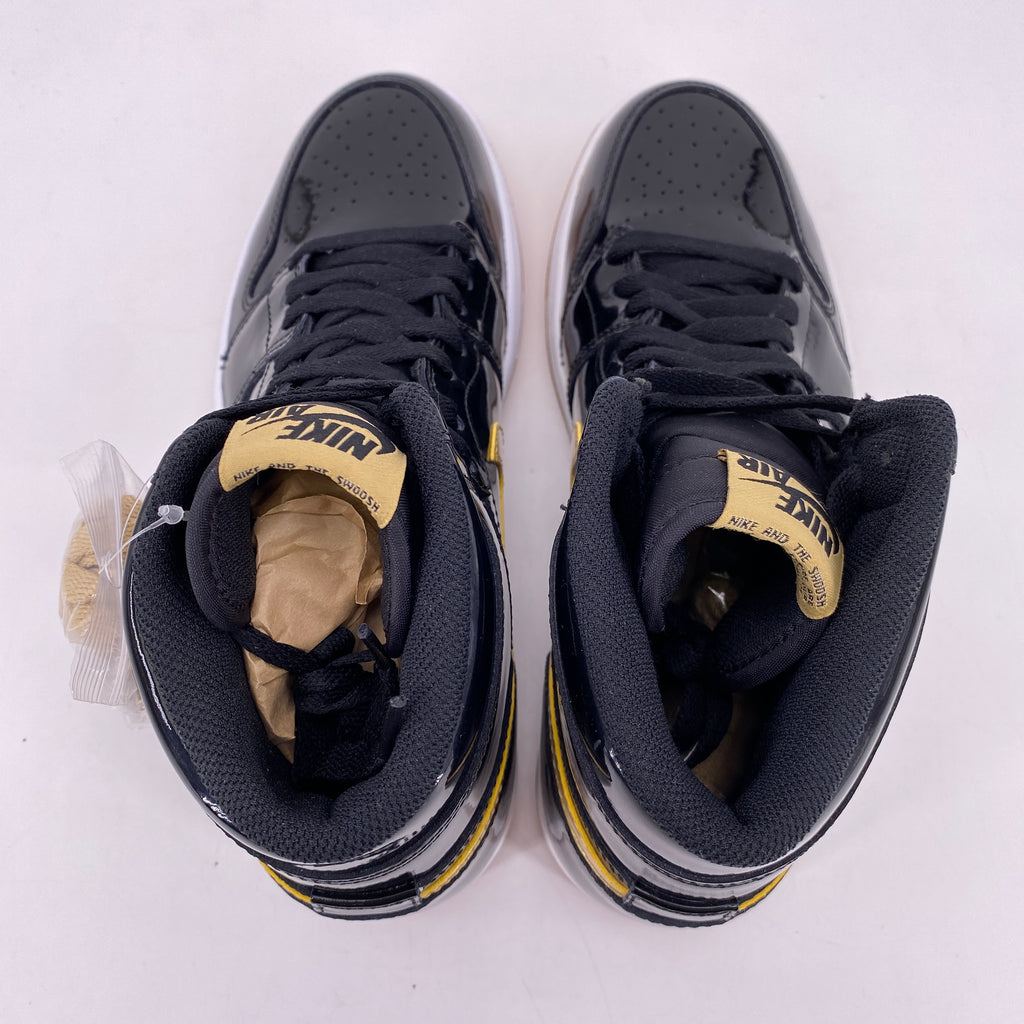 Air Jordan 1 Retro High OG "Black Metallic Gold" 2013 New Size 8