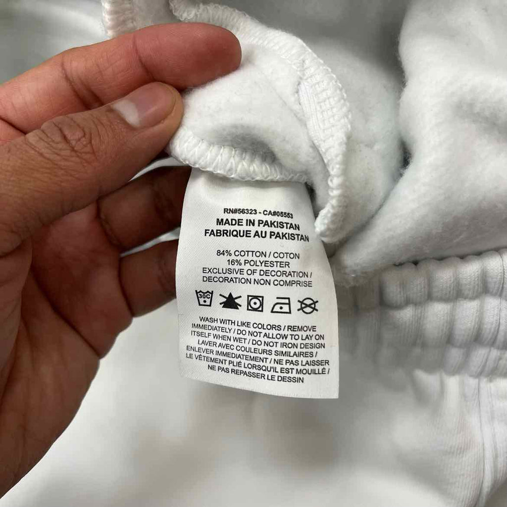 Supreme Sweatpants "NIKE" White Used Size M