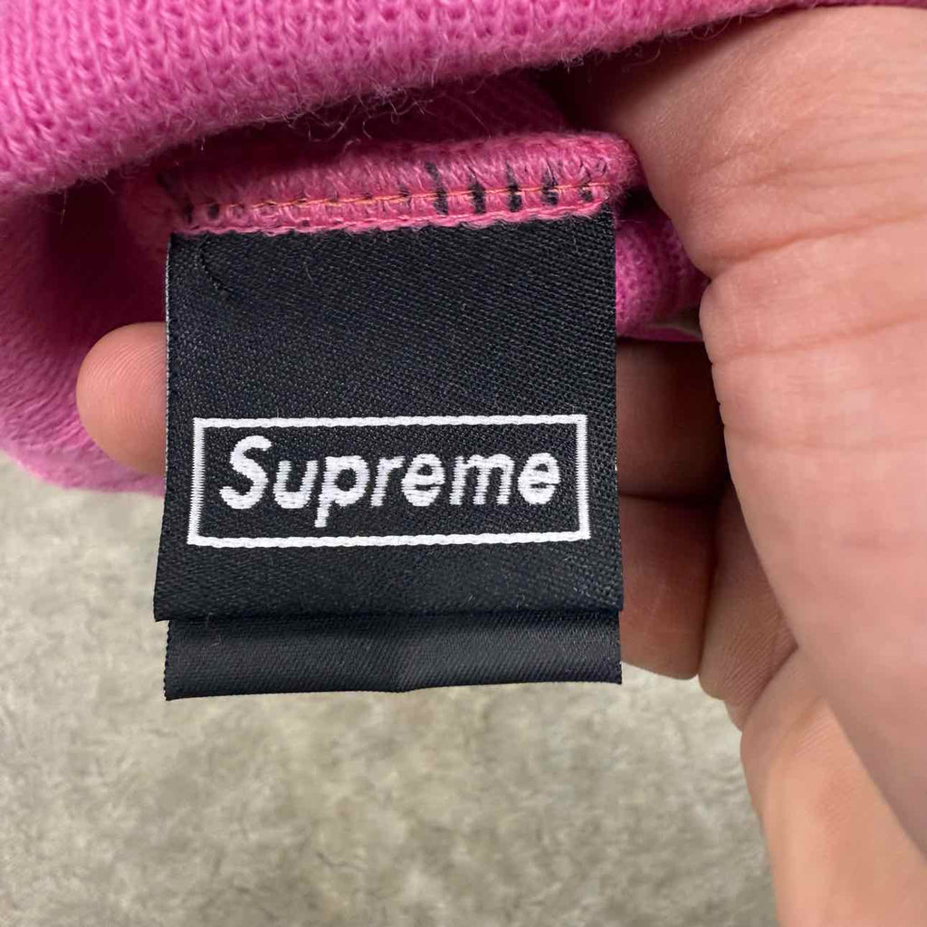 Supreme Beanie "S LOGO" 2023 Used Pink Size OS
