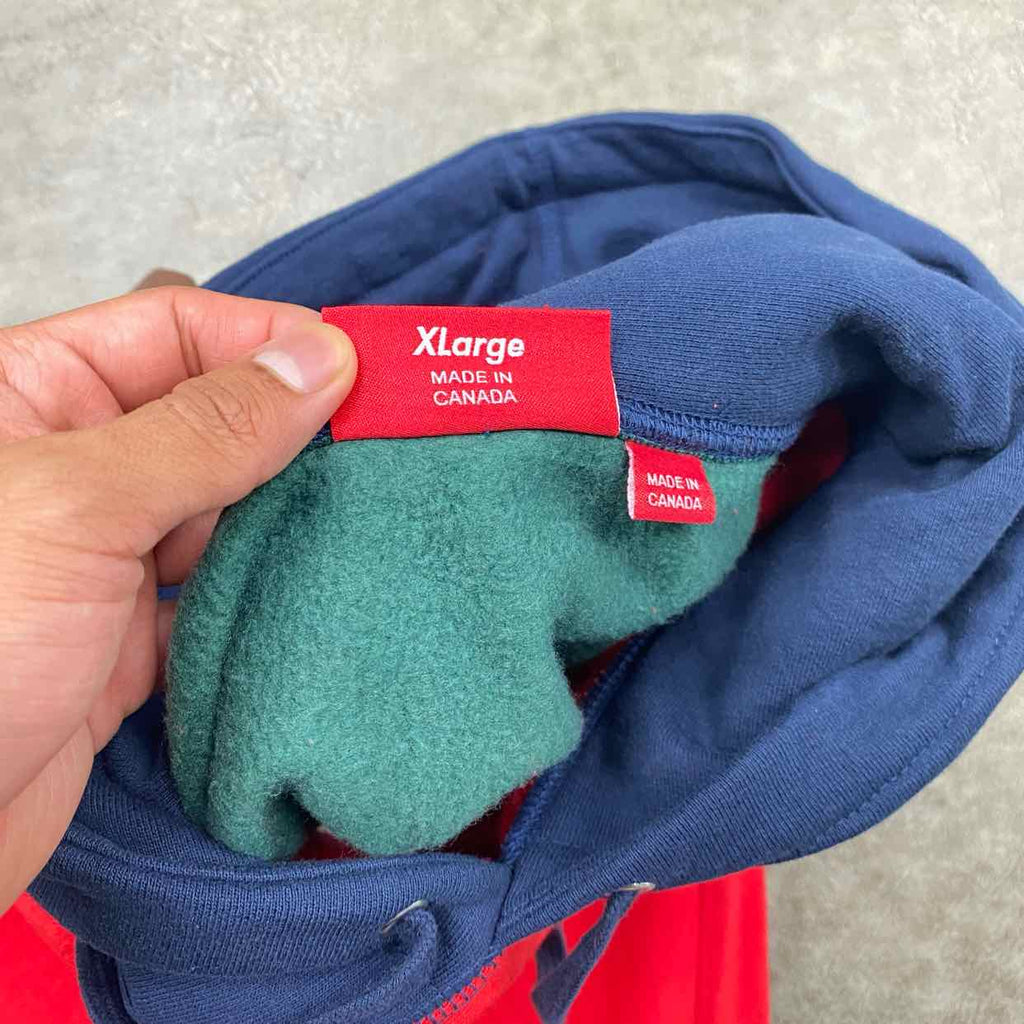 Supreme Hoodie "MULTICOLOR" Red New Size XL