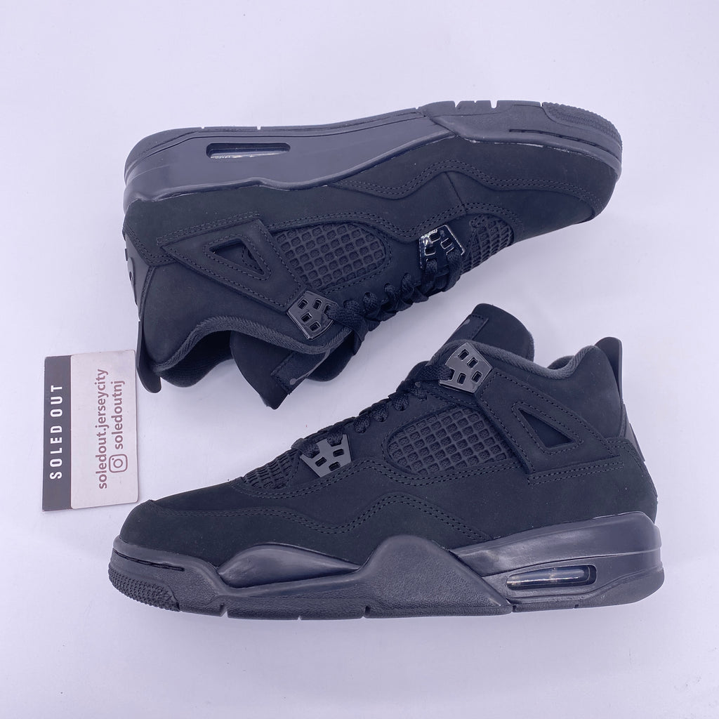 Air Jordan (GS) 4 Retro "Black Cat" 2025 New Size 7Y