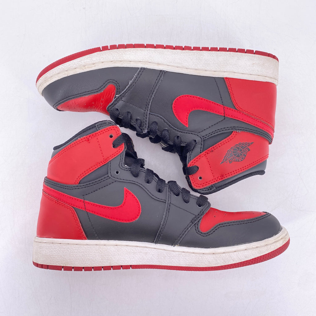Air Jordan (GS) 1 Retro High OG "Banned" 2016 Used Size 5.5Y