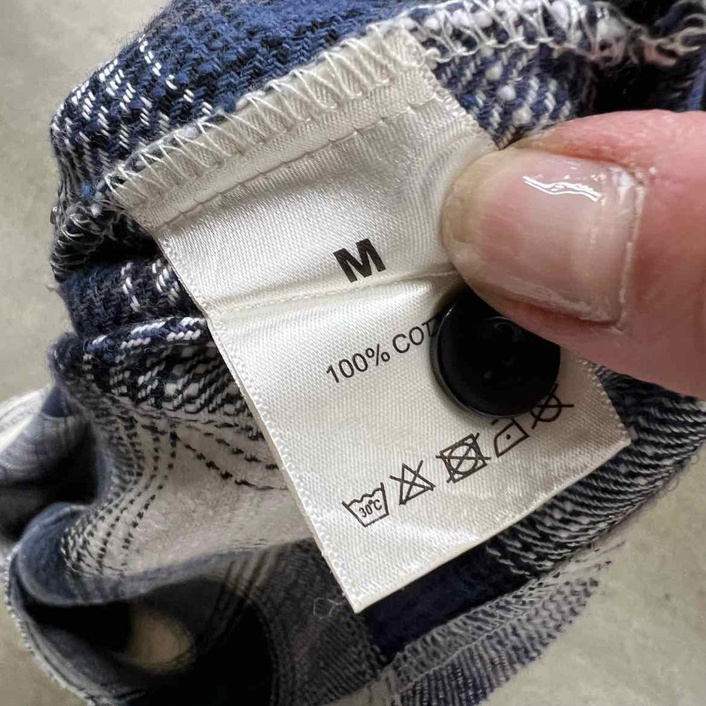 Vale Flannel "SKY GEMS" Blue New Size M