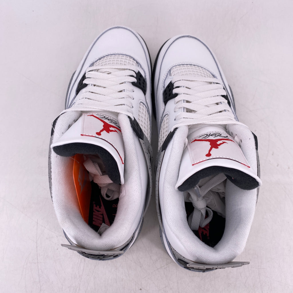 Air Jordan 4 Retro "White Cement" 2025 New Size 10