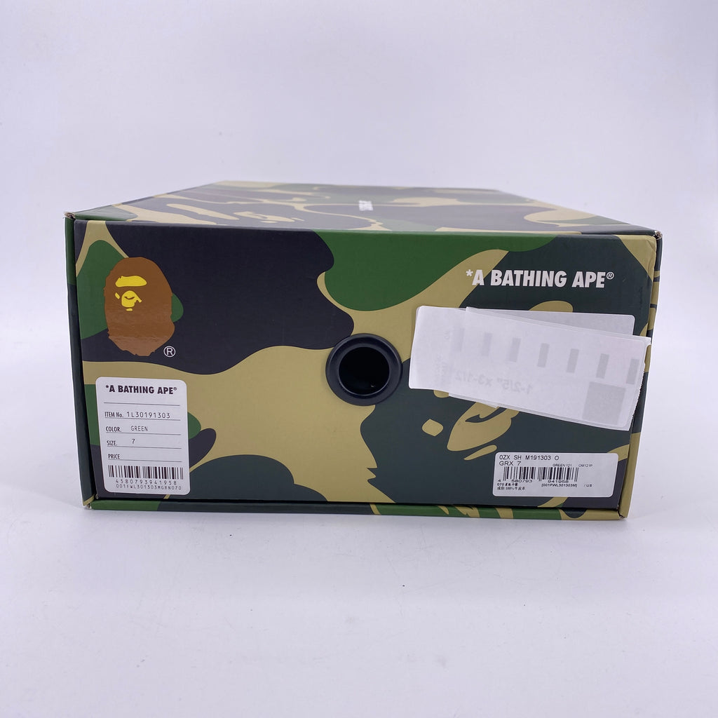 Bape Bapesta "Green Grey" 2025 New Size 7