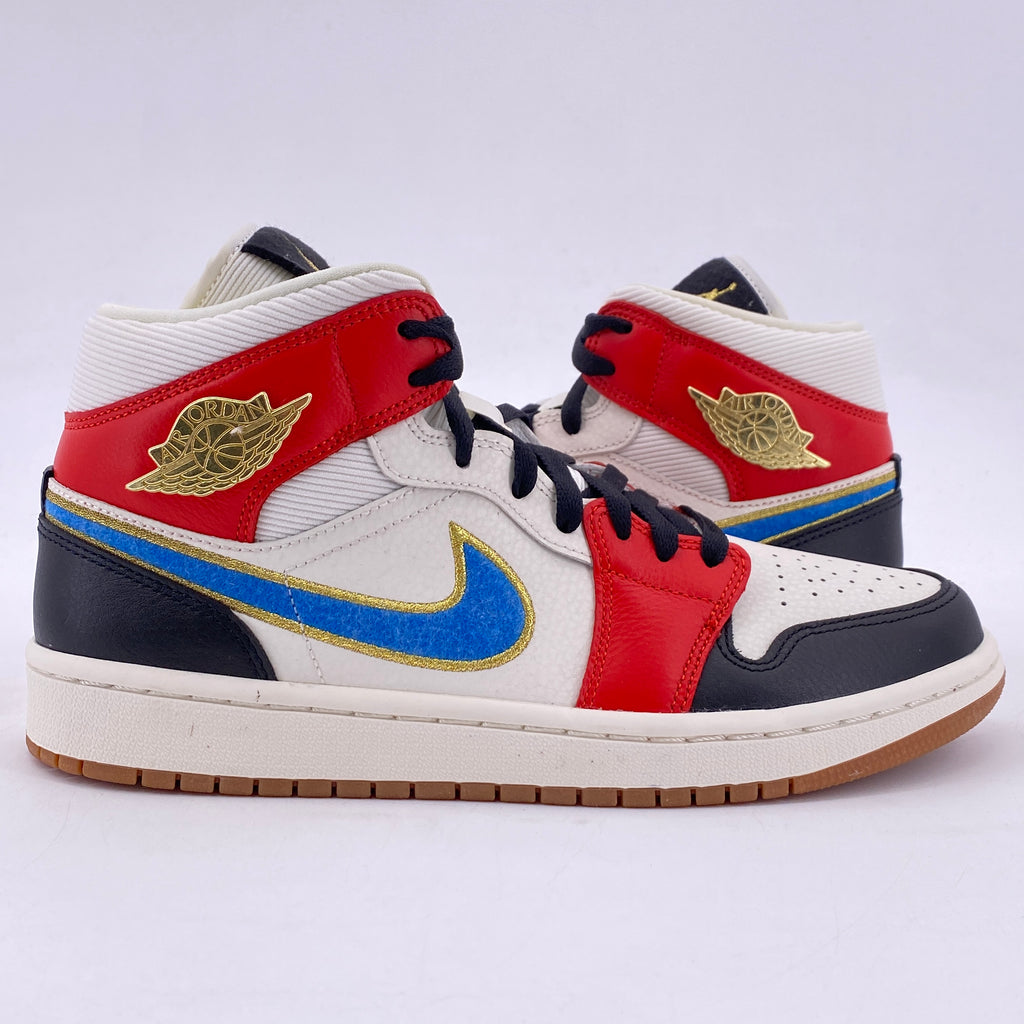Air Jordan (W) 1 Mid "Let(Her)Man" 2020 New Size 10W
