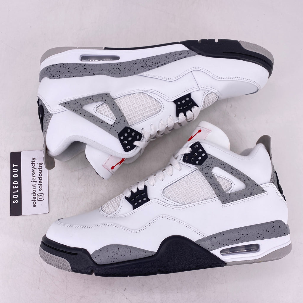 Air Jordan 4 Retro "White Cement" 2025 New Size 11