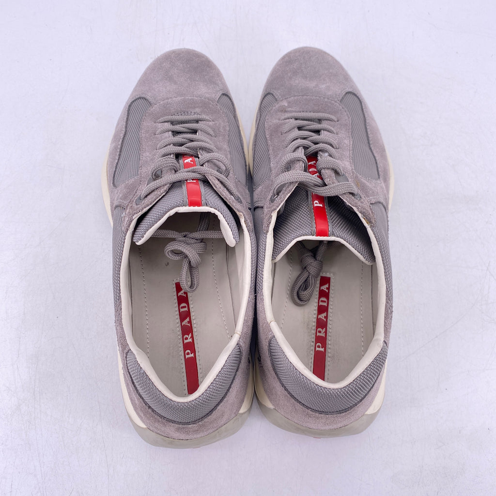 Prada America's Cup "Grey Suede"  Used Size 7.5 PRADA