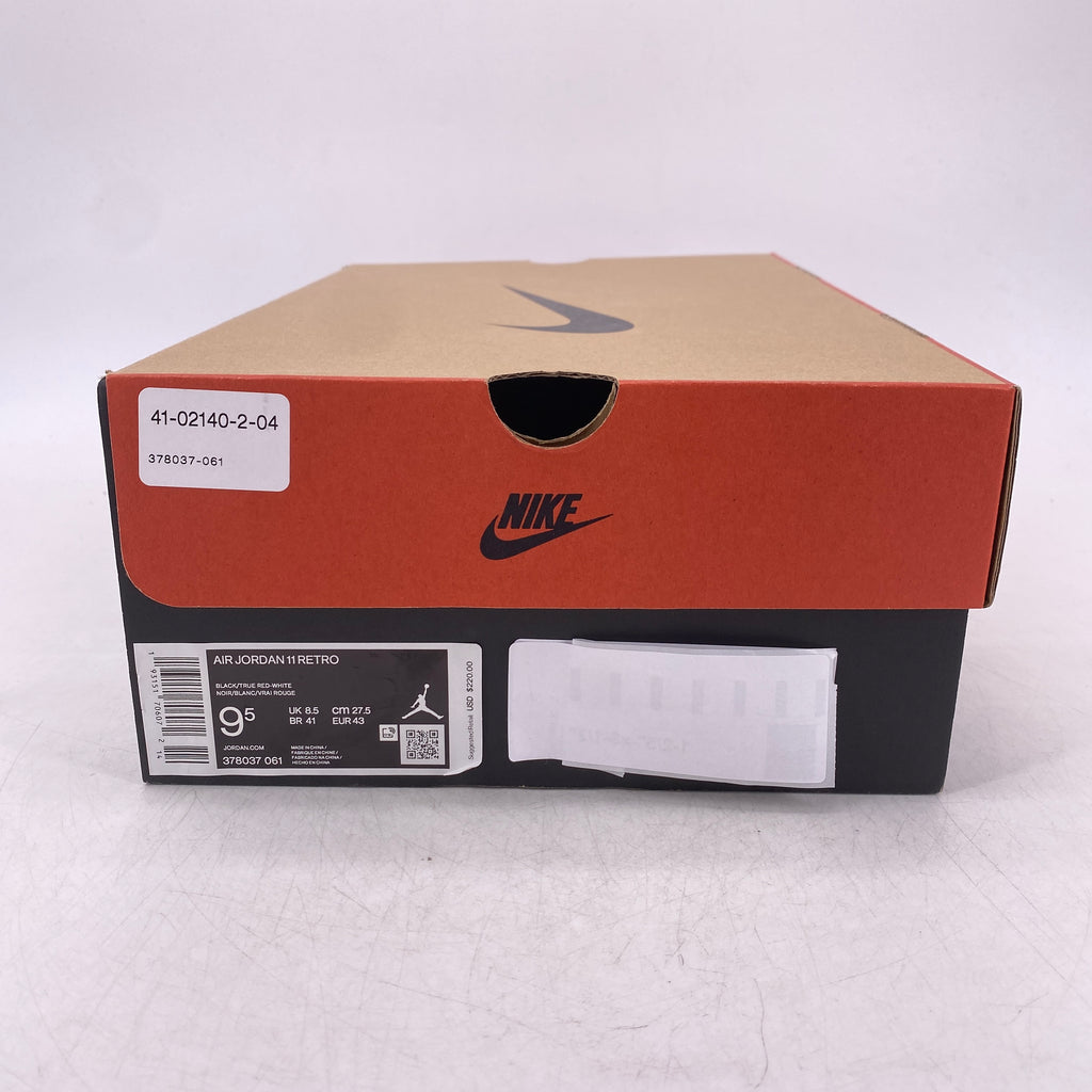 Air Jordan 11 Retro "Bred" 2019 New Size 9.5