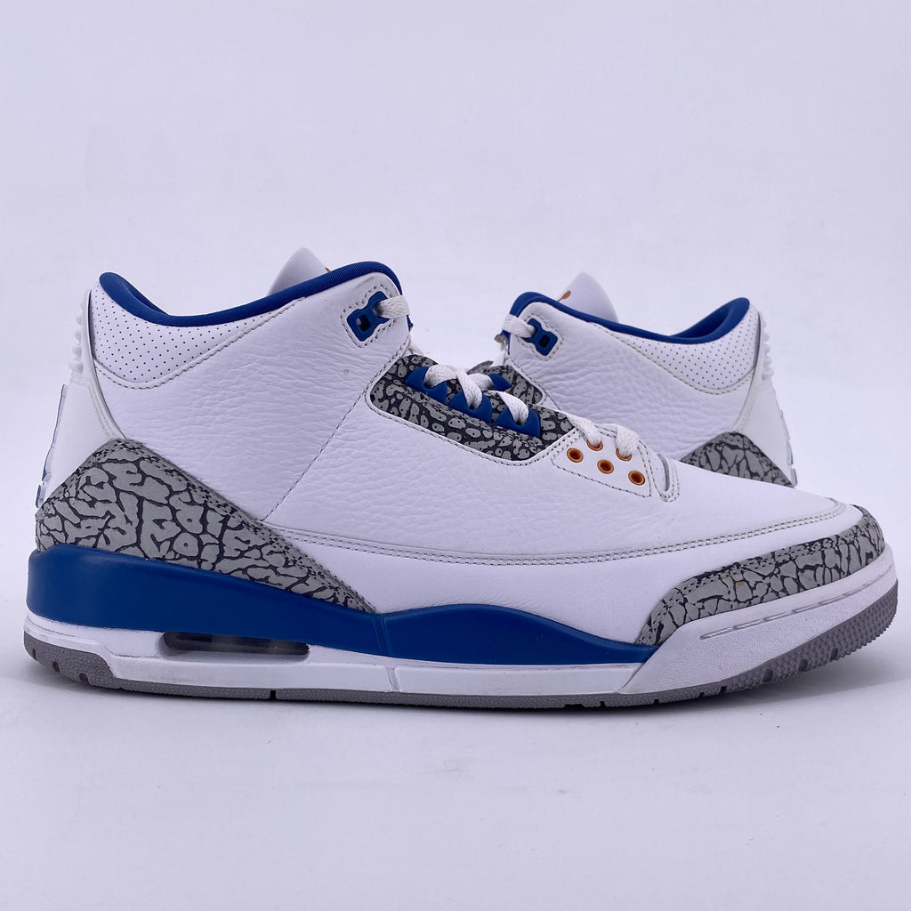 Air Jordan 3 Retro "Wizards" 2023 Used Size 12.5