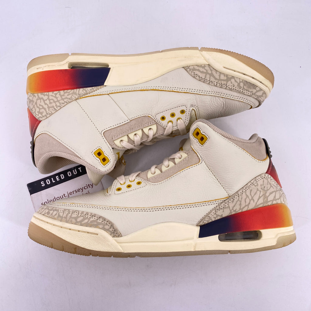 Air Jordan 3 Retro "Medellin Sunset" 2023 Used Size 9.5