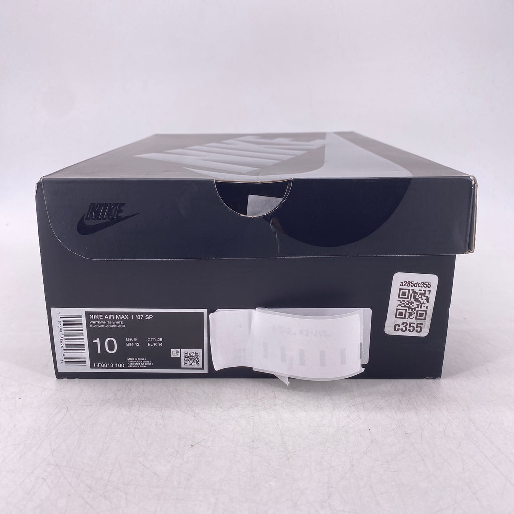 Nike Air Max 1 '87 SP "Supreme White" 2025 New Size 10