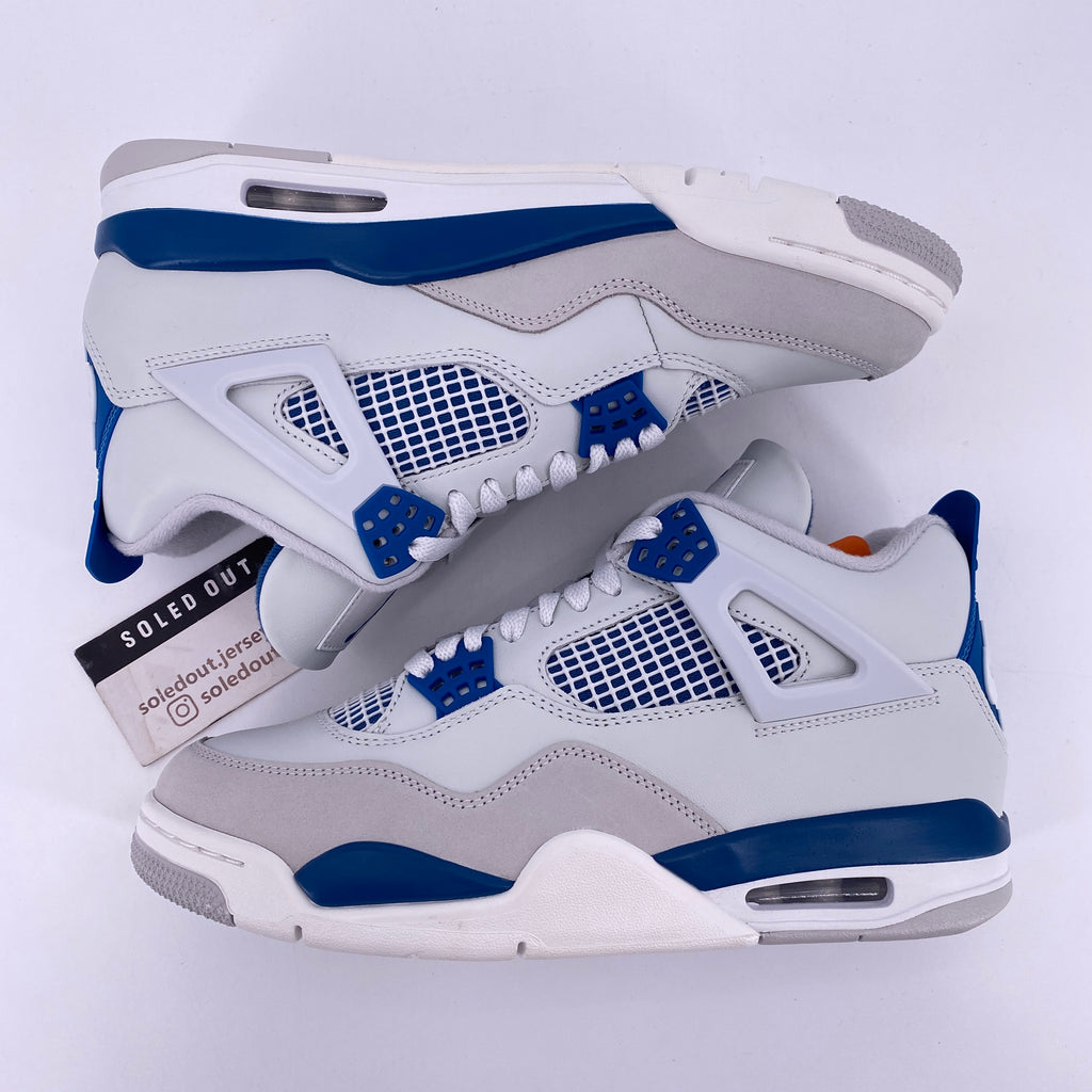 Air Jordan 4 Retro "Military Blue" 2024 New Size 8.5