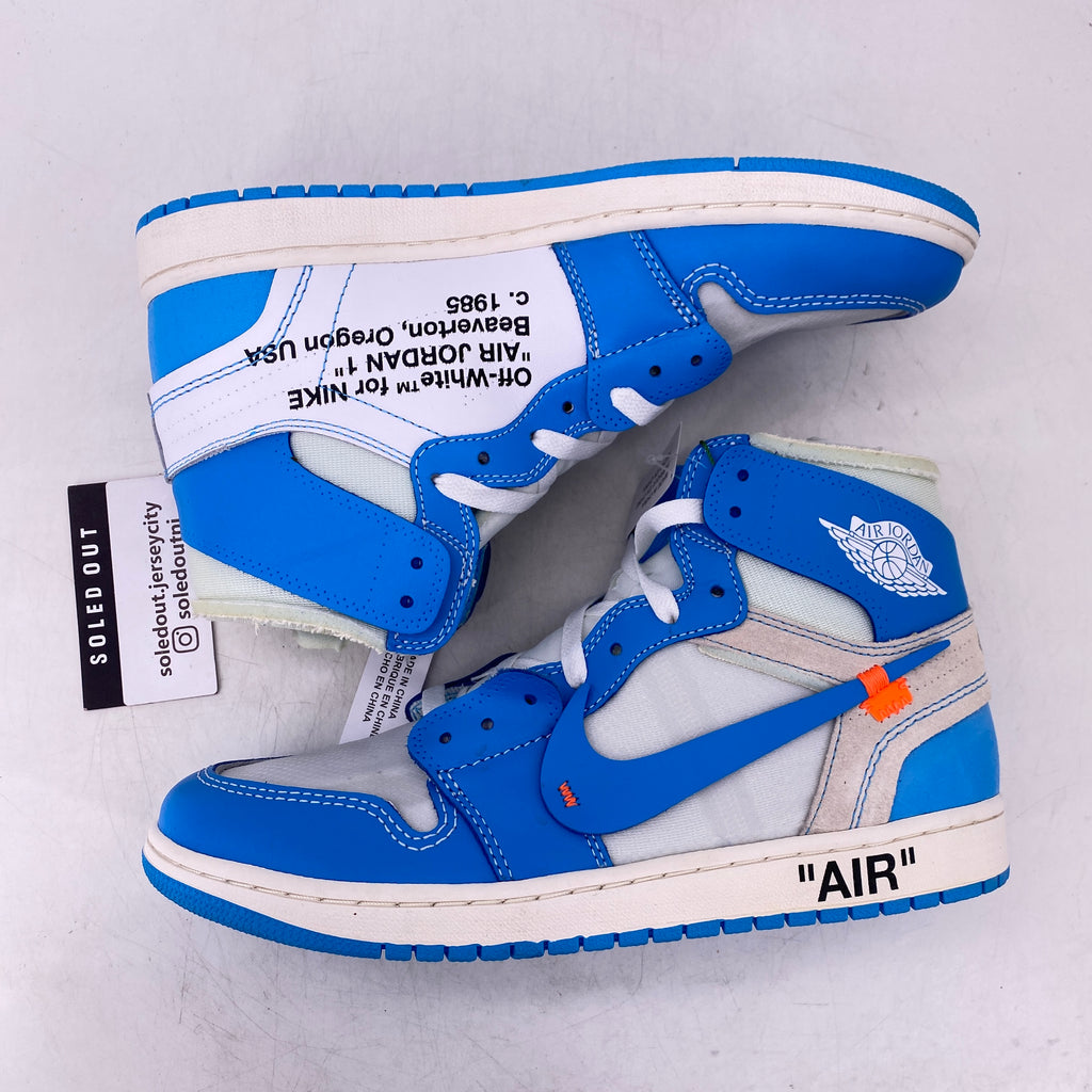 Air Jordan 1 Retro High OG "Off White Unc" 2018 New Size 10.5