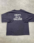 Gallery DEPT. Long Sleeve "FRENCH SOUVENIR" Black Used Size XL