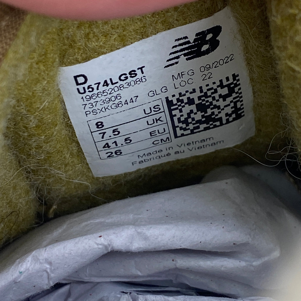 New Balance 574 "Stone Island" 2023 Used Size 8