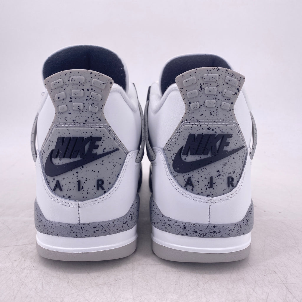Air Jordan 4 Retro "White Cement" 2025 New Size 8