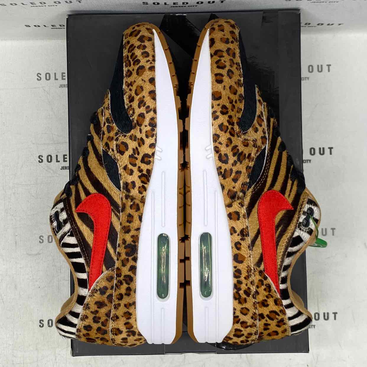 Nike Air Max 1 DLX &quot;Animal Pack 2.0&quot; 2018 New (Cond) Size 10.5