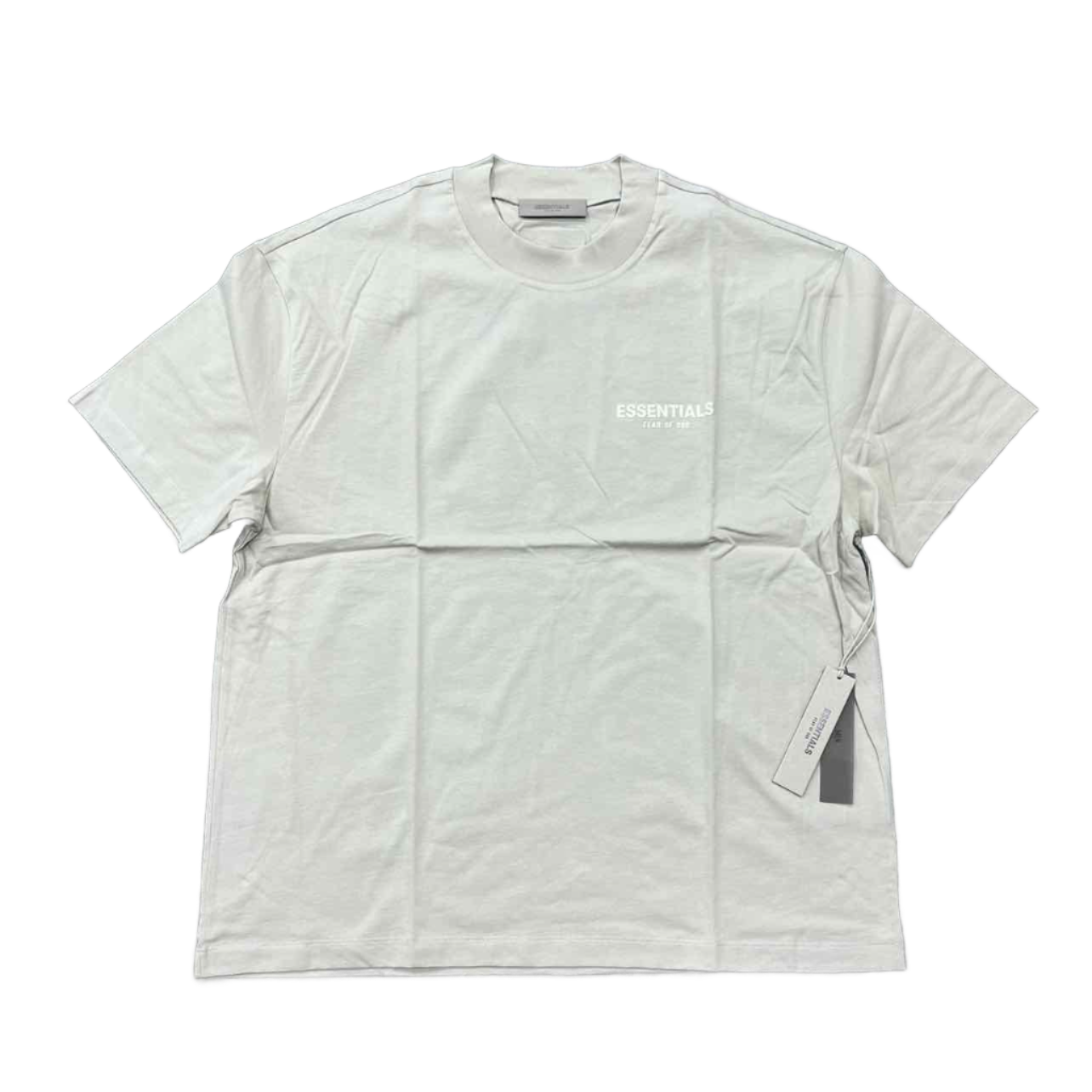 Fear of God T-Shirt &quot;ESSENTIALS&quot; Wheat New Size XL