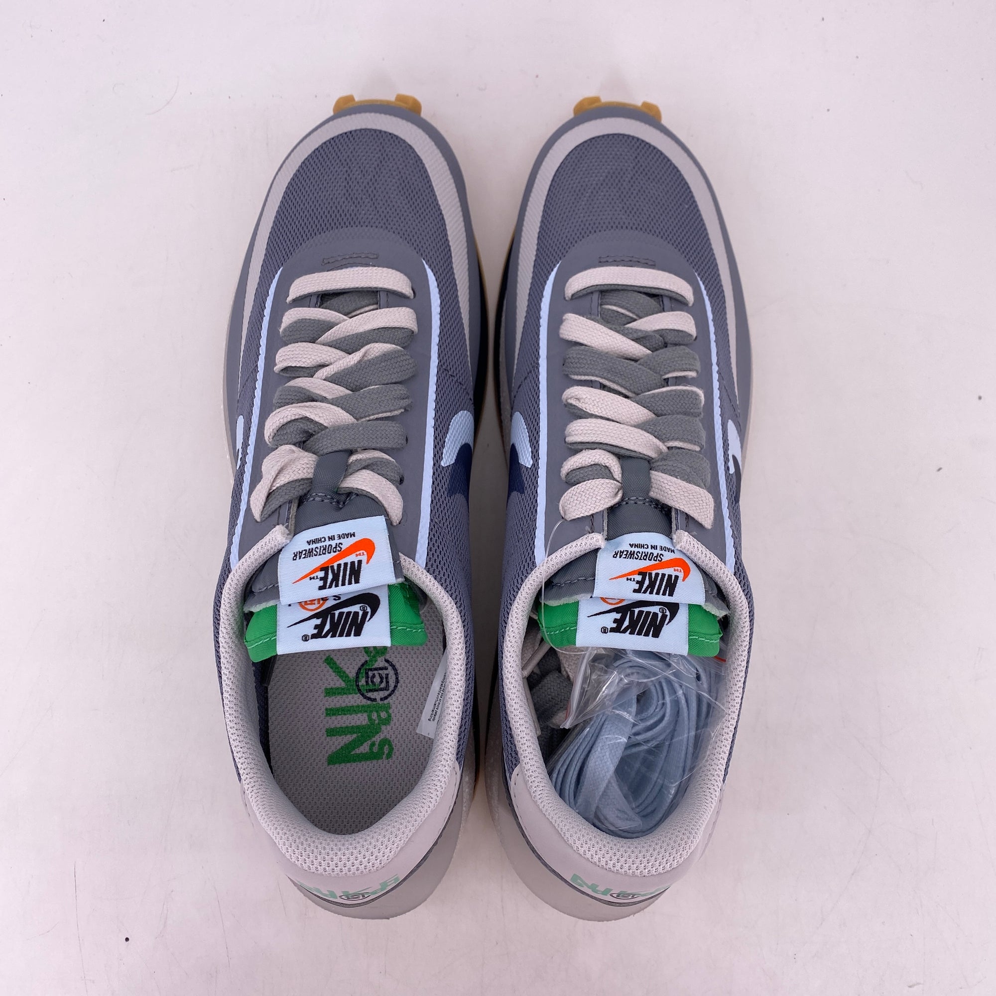 Nike LD WAFFLE / Sacai &quot;Kiss Of Death Grey&quot; 2021 New Size 9