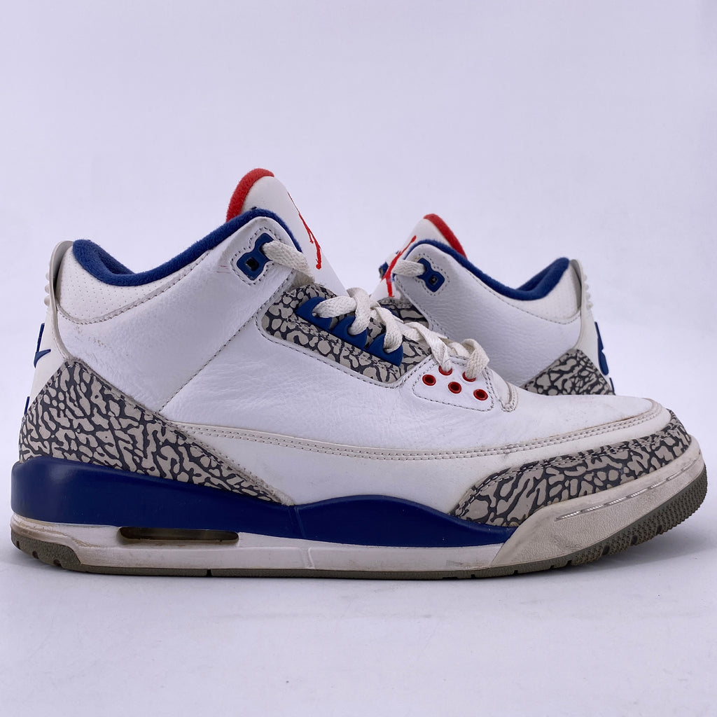 Air Jordan 3 Retro "True Blue" 2016 Used Size 12