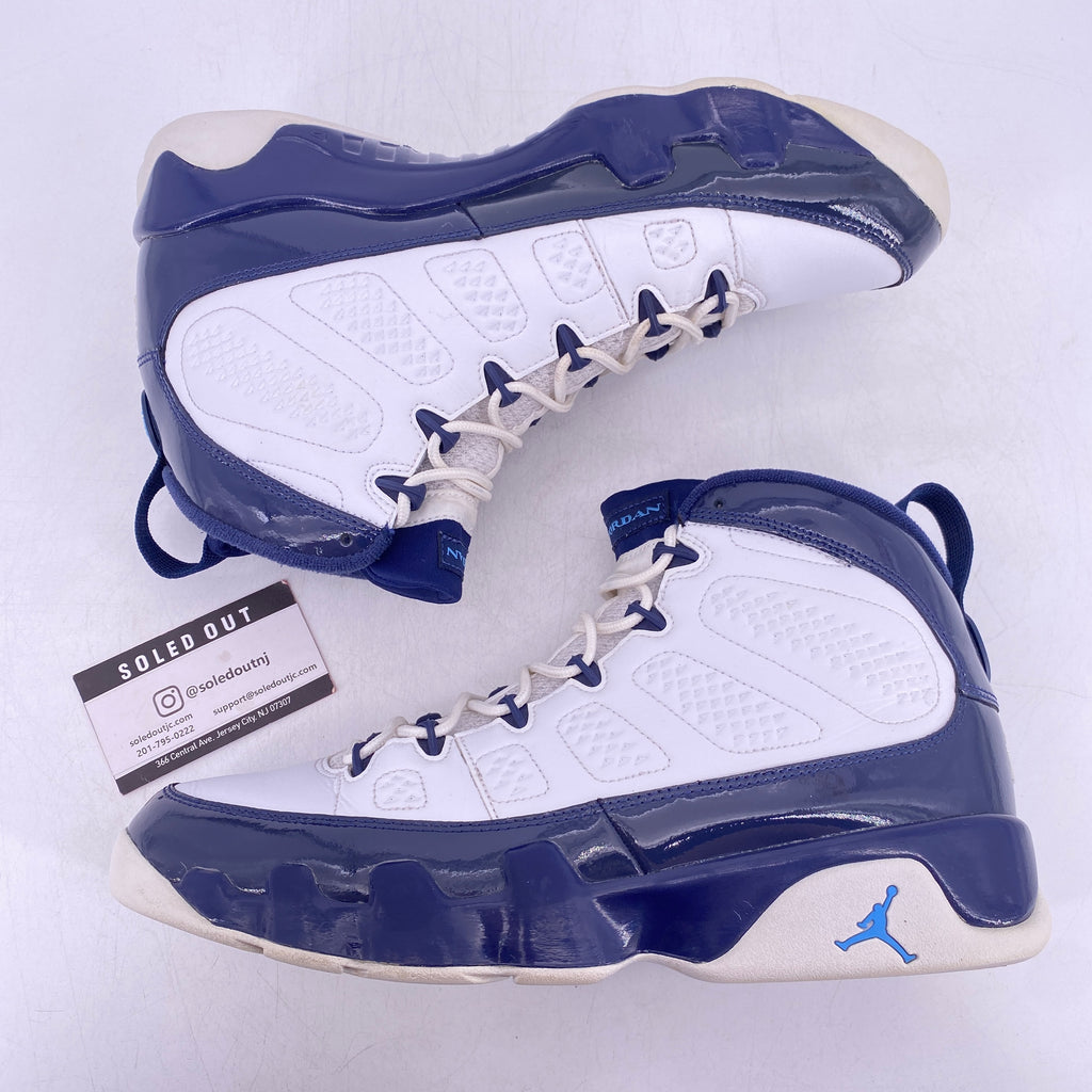 Air Jordan 9 Retro "Pearl Blue" 2019 Used Size 10.5