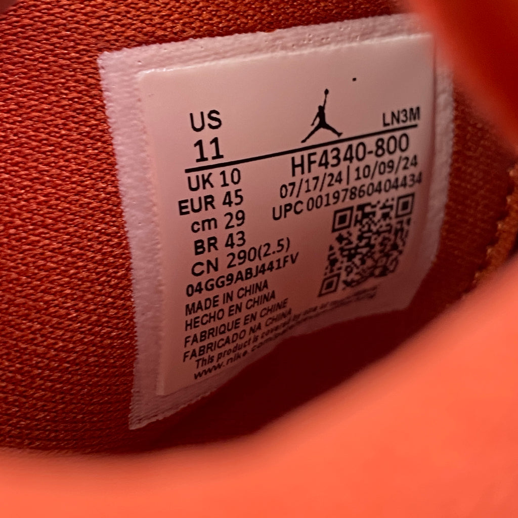 Air Jordan 4 Retro "Brick By Brick" 2025 New Size 11