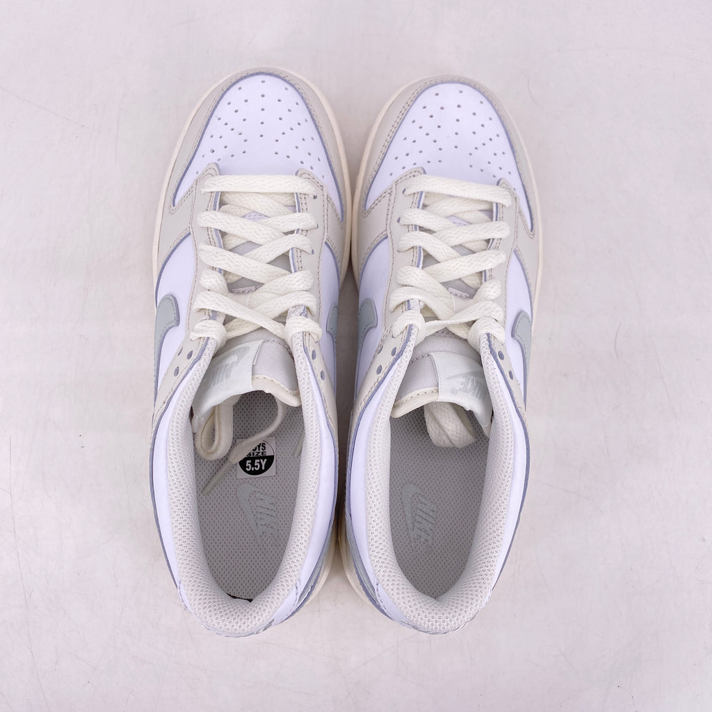 Nike (GS) Dunk Low "Phantom Light Silver" 2024 New Size 5.5Y