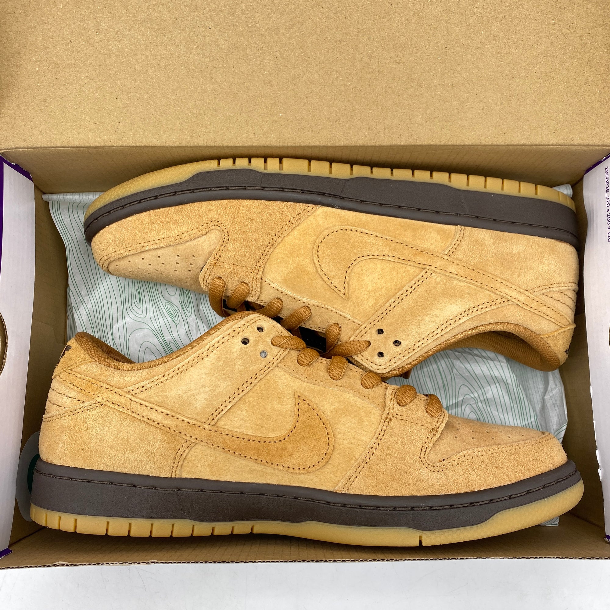 Nike SB Dunk Low &quot;Wheat&quot; 2021 New Size 9