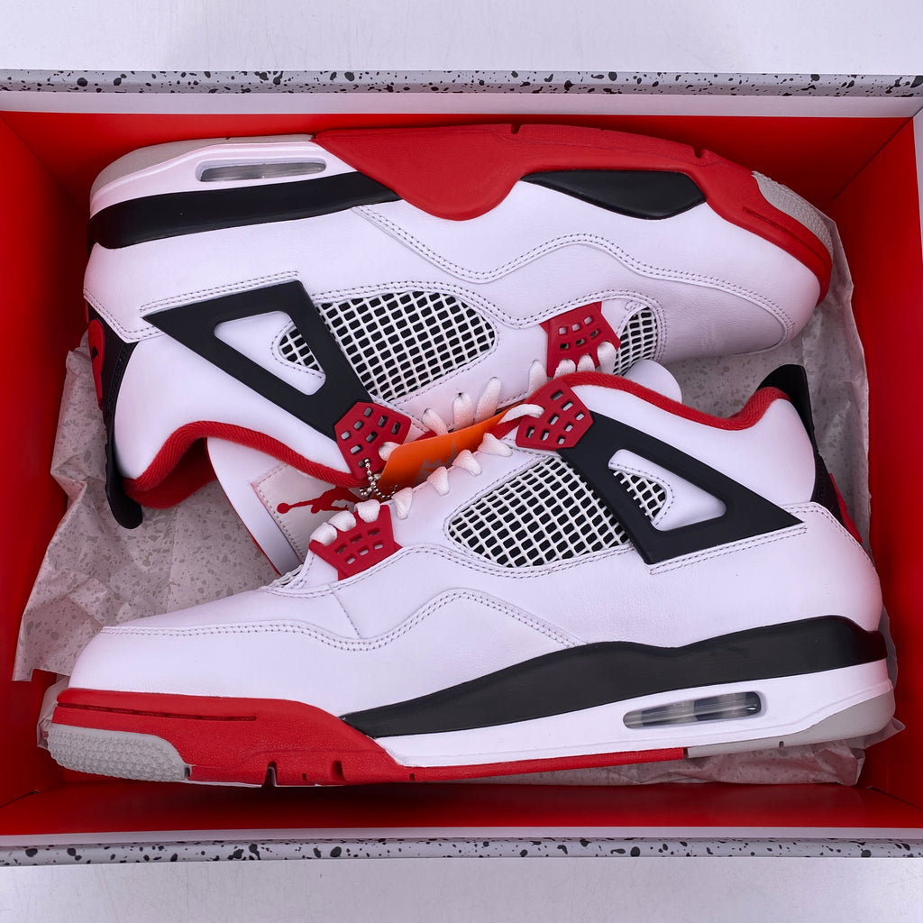 Air Jordan 4 Retro "Fire Red" 2020 New Size 13