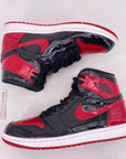 Air Jordan 1 Retro High OG "Patent Bred" 2021 Used Size 8