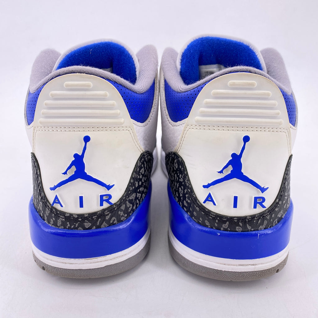 Air Jordan 3 Retro "Racer Blue" 2021 Used Size 12
