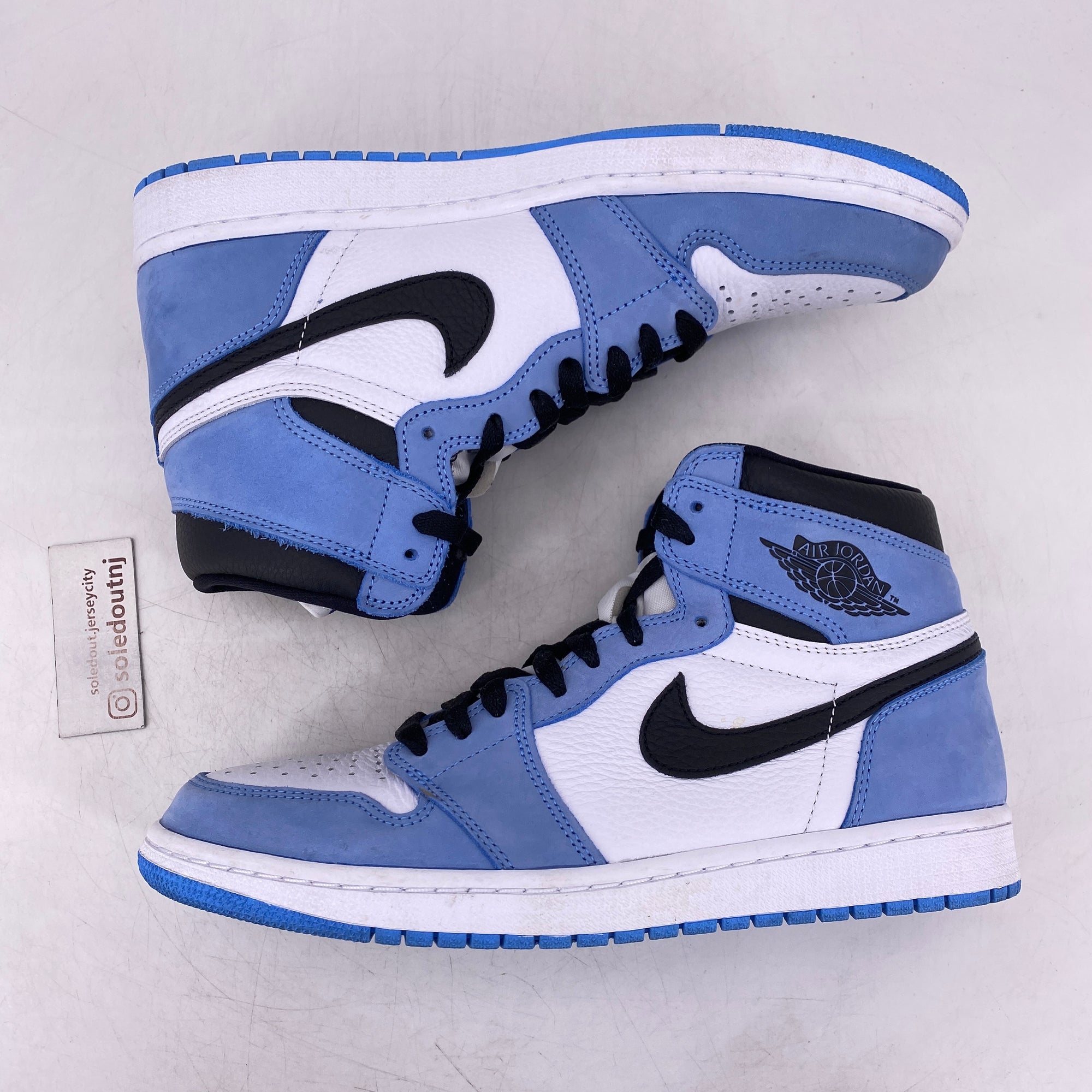 Air Jordan 1 Retro High OG &quot;University Blue&quot; 2021 Used Size 10