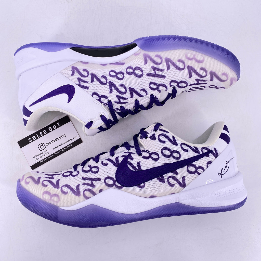 Nike Kobe 8 Protro "COURT PURPLE" 2024 New Size 12
