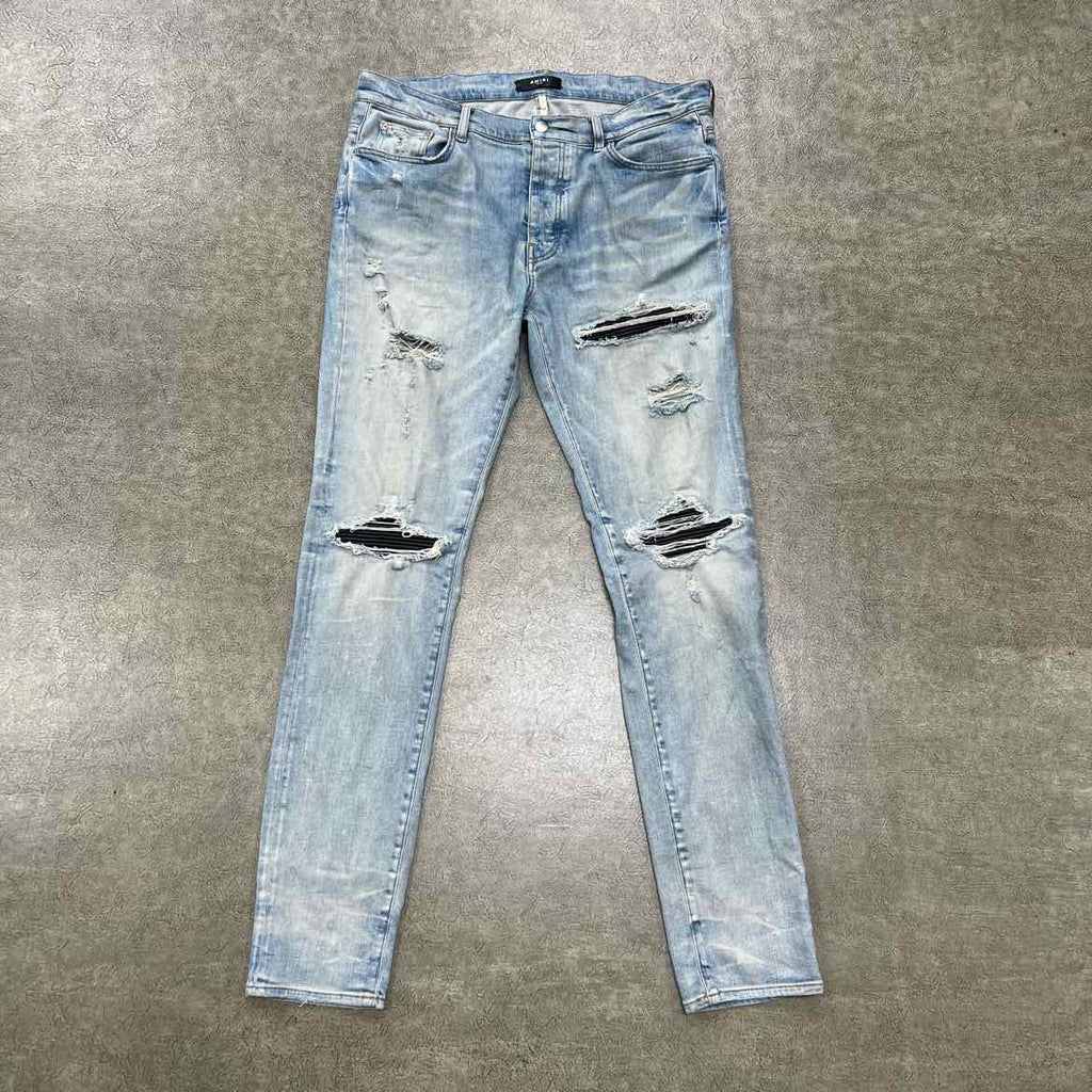 Amiri Jeans "RIPPED" Blue Used Size 36
