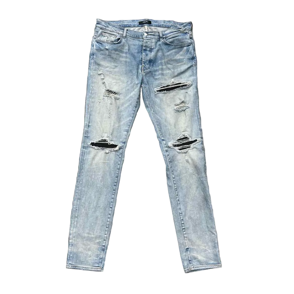 Amiri Jeans "RIPPED" Blue Used Size 36