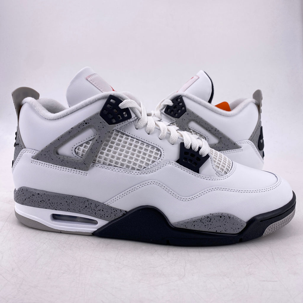 Air Jordan 4 Retro "White Cement" 2025 New Size 13