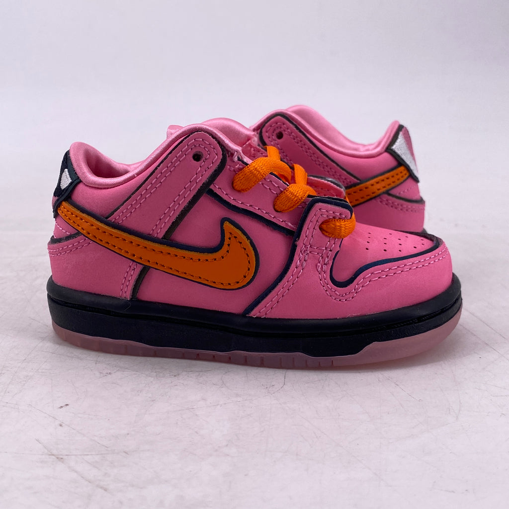 Nike (TD) Dunk Low "Powerpuff Blossom" 2023 New Size 5c