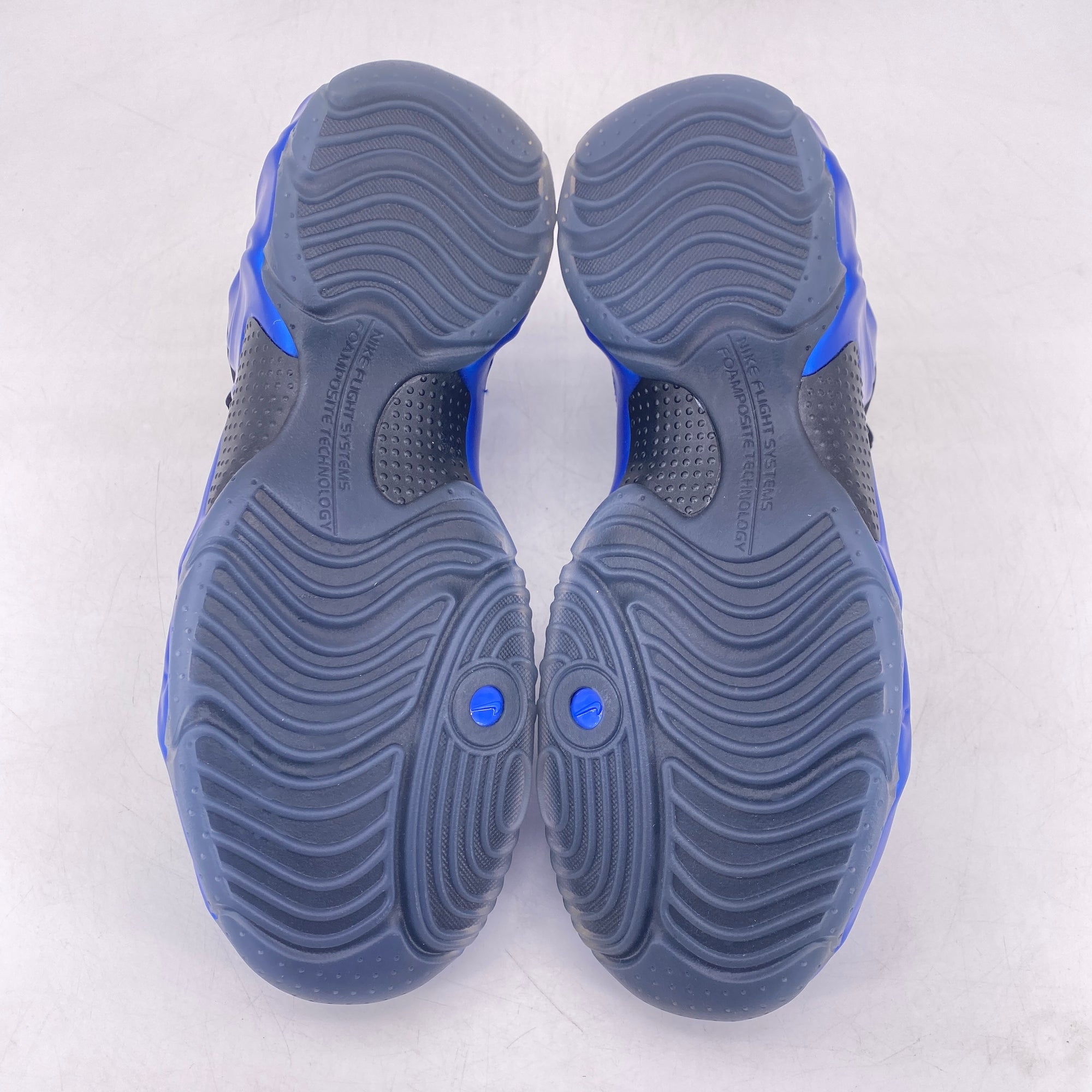 Nike Air Flightposite &quot;Dark Neon Royal&quot; 2018 New Size 9