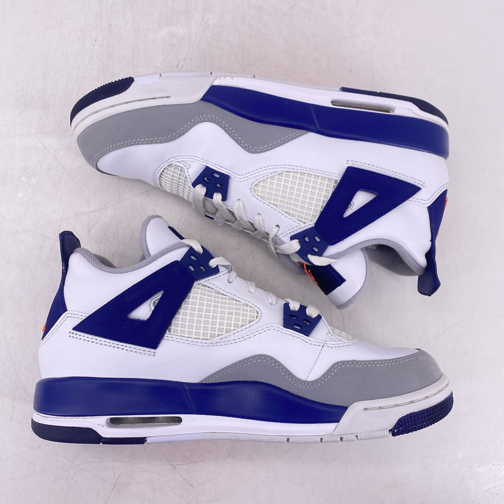 Air Jordan (GS) 4 Retro "Deep Royal Blue" 2016 Used Size 7Y
