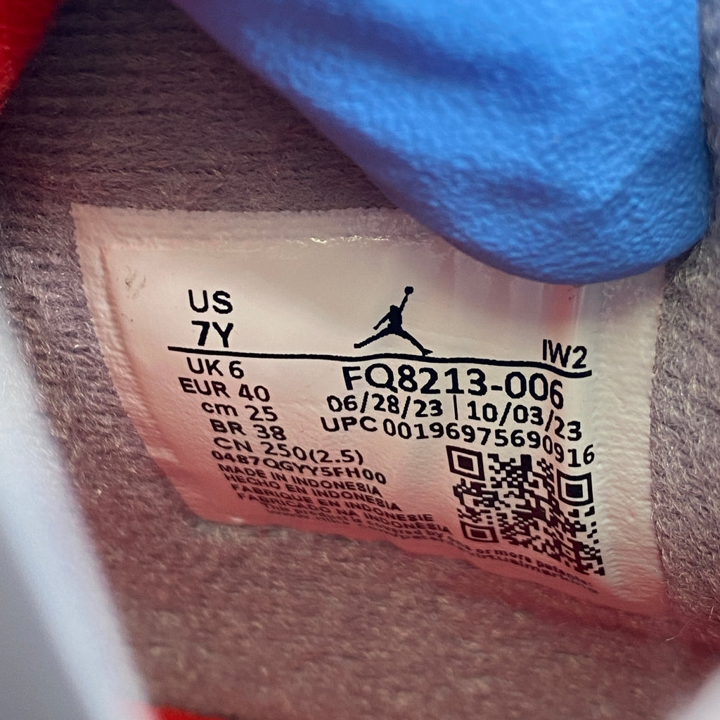 Air Jordan (GS) 4 Retro "Bred Reimagined" 2024 New Size 7Y