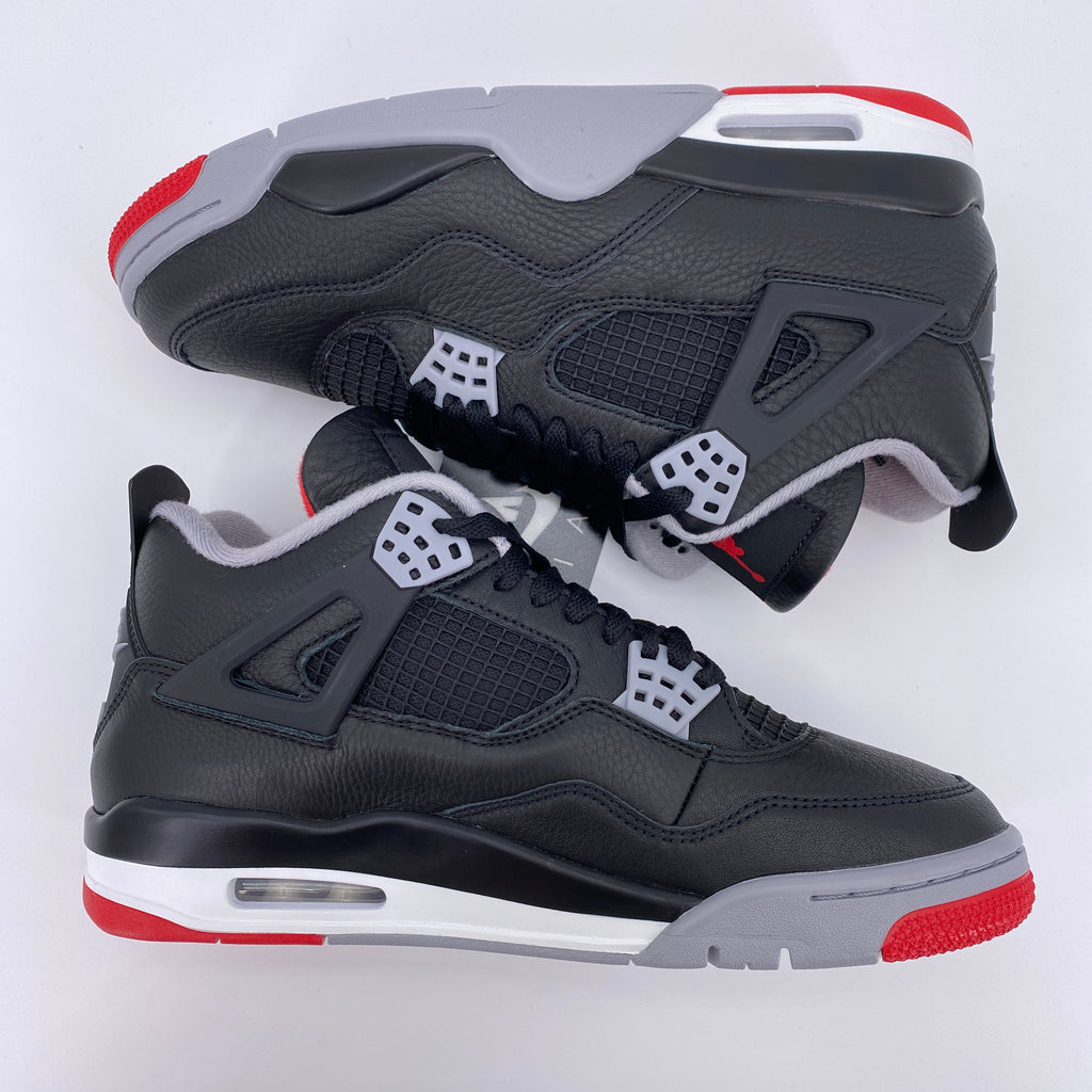 Air Jordan 4 Retro "Bred Reimagined" 2024 New Size 9