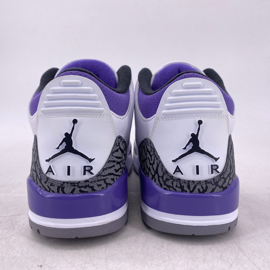 Air Jordan 3 Retro "Dark Iris" 2022 Used Size 9.5