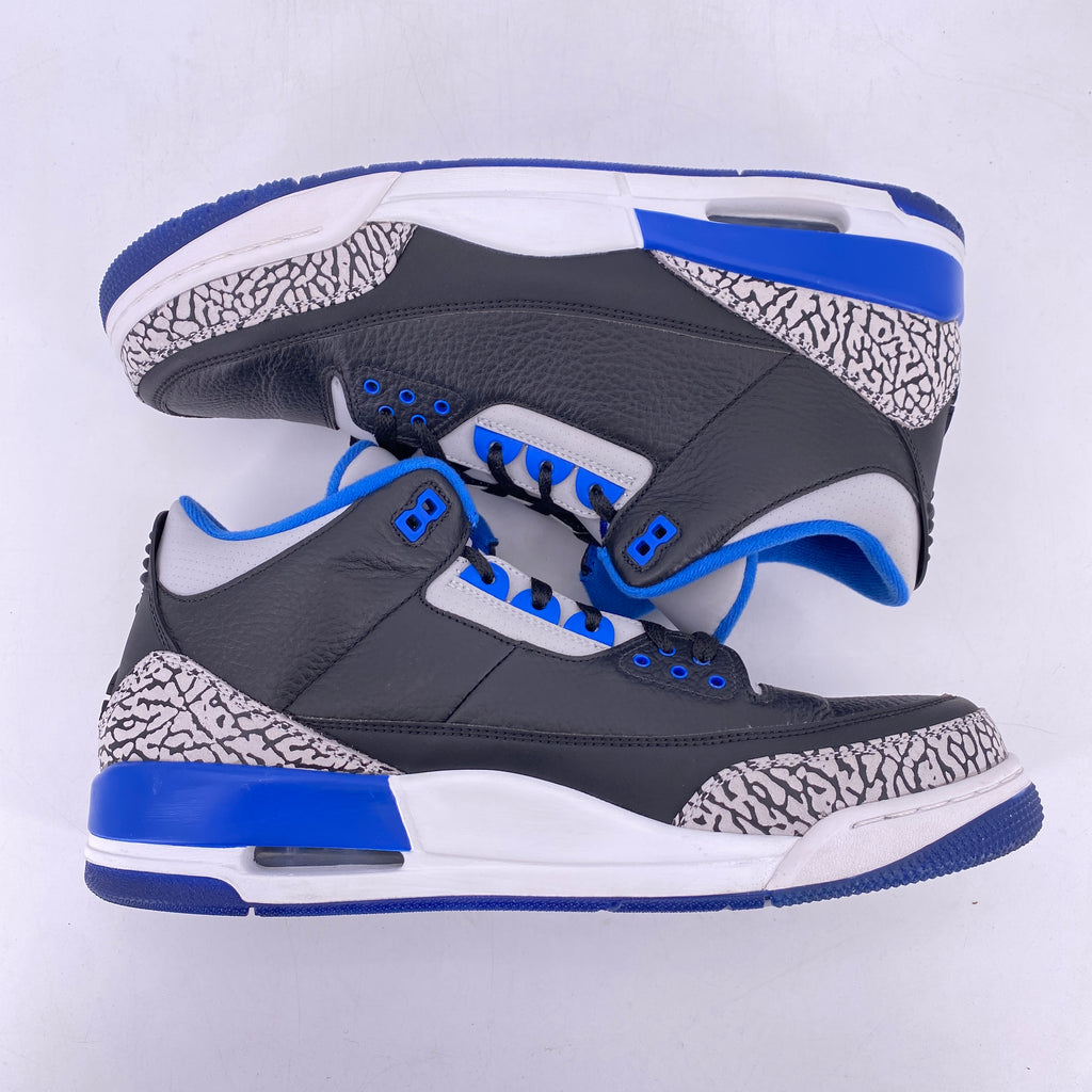 Air Jordan 3 Retro "Sport Blue" 2014 Used Size 13