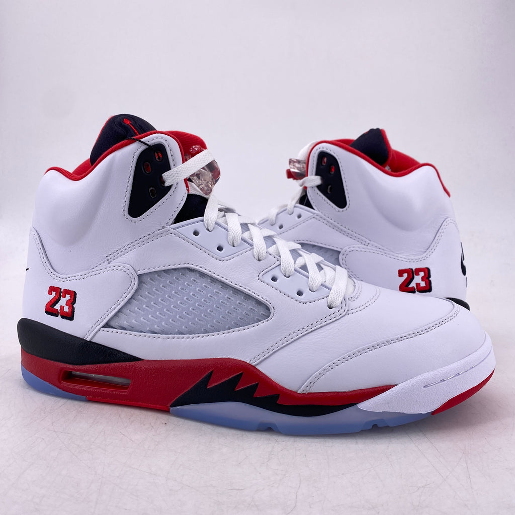 Air Jordan 5 Retro "Fire Red Black Tongue" 2025 New Size 12